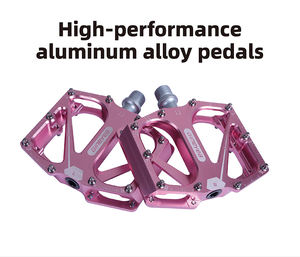Pedales Victory Time Clock con Logotipo, Pines Asimétricos para un Agarre Superior, Plataforma Ancha <span class=keywords><strong>de</strong></span> Aluminio, para Uso en Bicicletas <span class=keywords><strong>de</strong></span> Montaña/Gravel/Commuter - Product Image 5