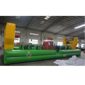 Château gonflable personnalisable sur le thème du football américain avec jeu <span class=keywords><strong>de</strong></span> lancer et attractions gonflables <span class=keywords><strong>de</strong></span> basketball à <span class=keywords><strong>louer</strong></span> - Product Image 4