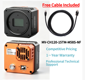 Caméra industrielle Hik Robot originale MV-CH120-15TM-M58S-NF, caméra mono 12MP 10GigE - Product Image 3