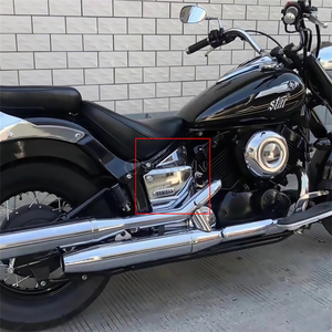 Protecteur de carénage latéral pour batterie de moto, pour Yamaha v-star 650 <span class=keywords><strong>DragStar</strong></span> 650 XVS650 XVS650A personnalisé classique tout l'année - Product Image 3