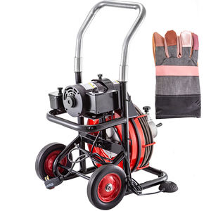 Nouvelle machine <span class=keywords><strong>électrique</strong></span> automatique de nettoyage de canalisations robuste, déboucheur de tuyaux à eau froide, équipement de plomberie - Product Image 4