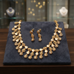 เครื่องประดับแฟชั่นขายส่ง14K 18K 24K ชุดสร้อยคอรูปตัวทองตุรกีเครื่องประดับแบบดั้งเดิมเครื่องประดับทองเหลืองทองไก่งวง - Product Image 1