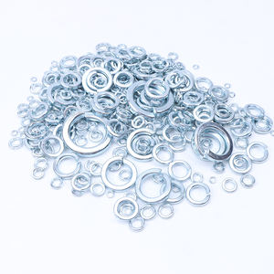 भारी उद्योग मोटर वाहन मशीनरी के लिए थोक GB93-76 नीले सफेद जस्ता वसंत वॉशर M3-M48 - Product Image 4