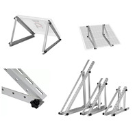 Support triangulaire réglable pour l'installation de panneaux solaires |   Support de montage solaire robuste
