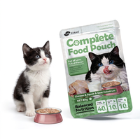 Alimento Húmedo para Gatos SYAAO en Bolsa, Bocadillos para Gatos, Marca Privada, Alimento Húmedo Completo para Gatos en Bolsa
