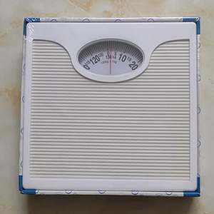 Anti-Rutsch-Oberfläche <span class=keywords><strong>130kg</strong></span> 280lb Gesundheits zifferblatt Mechanische Badezimmer Körper waage Gewichts waage Maschine Medizinische Personen waage - Product Image 6