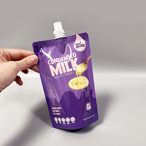 Bolsa de Plástico Reutilizable con Boquilla, Personalizable, de 100 ml y 200 ml, para Envasar Alimentos para Bebés, Bebidas, Jugos de Frutas, Bebidas y Pastas - Product Image 5