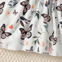 Robes fantaisie décontractées pour filles de 3 à 7 ans, vêtements pour adolescentes, robes à fleurs pour enfants, vêtements pour adolescentes, robes imprimées pour enfants