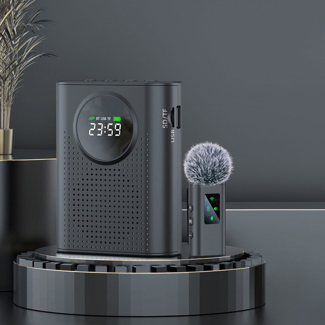 New Arrival S67 Wireless Voice Amplifier (Private Mold)-Anti-Howling Lapel Mic Teachers (Wholesale) Portable Speaker 5-10W