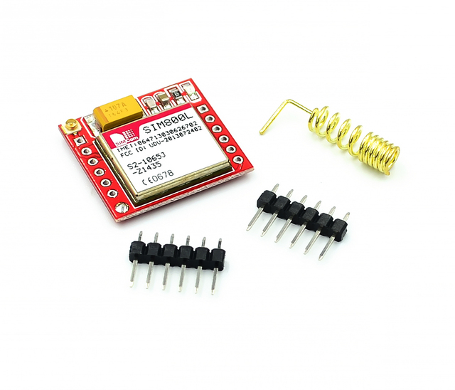 RUIST Electronic Components Integrated Circuits SIM800 SIM800L GPRS GSM Module Microsim Card Core Board SIM800L Module