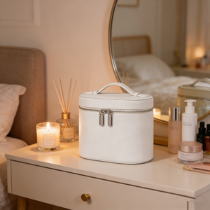 กล่องซิป PU สไตล์หรูหรา วินเทจ มินิมอล โมเดิร์น <span class=keywords><strong>เกาหลี</strong></span> ญี่ปุ่น สวยสง่า น่ารัก โบฮีเมียน เอธนิค สำหรับของขวัญงานแต่งงาน ของชำร่วย และเครื่องสำอาง - Product Image 1