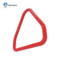 Anneau triangulaire en acier superallié robuste industriel, trempé et martelé, avec poudre plastifiée Magnaflux pour la détection des fissures, pour élingue de levage