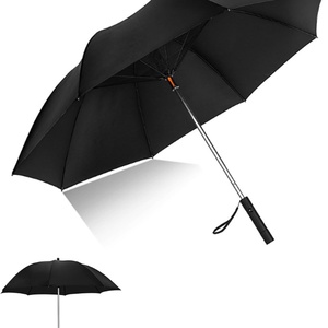 <b>Umbrella</b> Factory Wholesale Minimalist Plastic Handle Straight Sticks Custom Semi-Automatic <b>Windproof</b> 190T Pongee Giveaways - Product Image 4