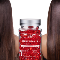 Vitamine capillaire naturelle, sérum capillaire nourrissant à base d'acides aminés biologiques marocains, essence réparatrice pour les cheveux, huile de fruits, capsule de sérum capillaire