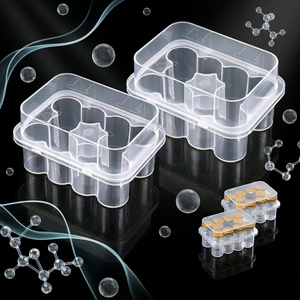Boîte de rangement en plastique recyclable personnalisée en gros, 3 ml, 10 ml, 2, 4, 6, 8, 10 pièces - Product Image 4