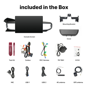 Système de navigation automobile avec grand écran de 13 pouces, WIFI, <span class=keywords><strong>Bluetooth</strong></span>, <span class=keywords><strong>FM</strong></span>, AM pour Ford Explorer 2020 2021 2022, lecteur audio de <span class=keywords><strong>voiture</strong></span> - Product Image 2