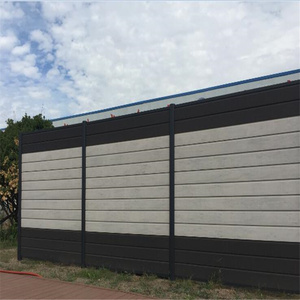 Clôture Wpc carrée, à prix incroyable, pour les <span class=keywords><strong>jardins</strong></span> et les parcs de parcs en extérieur, clôture Wpc - Product Image 3