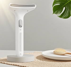 แปรงกำจัดขนสุนัขทำจากสเตนเลส ABS แบบทันสมัยทำความสะอาดได้ล้ำลึก2025ใหม่ - Product Image 6