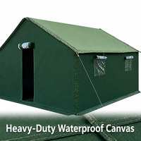 Carpa de Emergencia para Supervivencia al Aire Libre, Tela Resistente a Desgarros, Impermeable, Resistente al Viento, Montaje Rápido, EE. UU./UE