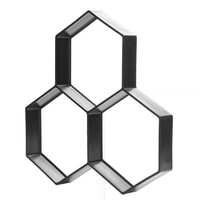 Haute qualité extérieur route pavage en plastique sol brique carrelage ciment béton moule en plastique pavé timbre béton bloc moules