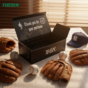 Caja de Cartón Corrugado FUSSEN para Dos Gorras de Béisbol, Talla Grande, 59FIFTY, Snapback, Dad Hat, <span class=keywords><strong>9FORTY</strong></span>, Ajustable, Empaque Personalizado con Marca - Product Image 3
