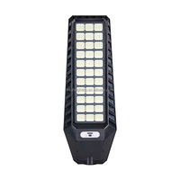 200w Led Rue Lampe Solaire Intégrée Solaire Pv Led Rue Lumière ABS Logement pour Jardin et Route