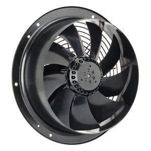 Ventilateur axial de refroidissement ebm-papst W2E200-CH38-01, 200 mm, ventilateur de ventilation industriel AC, équipement HVAC - Product Image 1