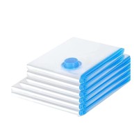 Sacs de compression sous vide transparents surdimensionnés et épaissis, multi-usages pour édredons et bagages, prêts à être expédiés