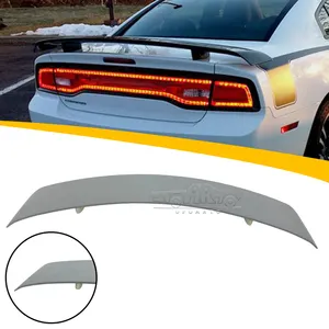 Car Automotive Spoilers ABS Carbon Fiber Factory Super Bee Style Rear Spoiler Wing For Dodge Charger SRT8 2011 2012 2013 2014