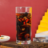Thé en sachets de fleurs de ginseng, d'algue-sceau et d'eucommia, enrichi en nutriments, 250 grammes, 15 petits sachets de thé sans sucre