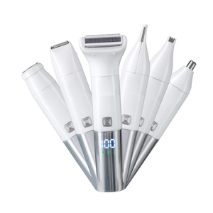 <span class=keywords><strong>Afeitadora</strong></span> 6 en 1 para Mujer, Sin Enredos, Recorte Indoloro, Batería de 1200 mAh, Uso Inalámbrico y con <span class=keywords><strong>Cable</strong></span>, Set de Afeitado Profesional - Product Image 2