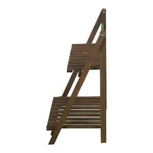 厂家直销供应中国杉木植物展示架植物支架多层植物支架 - Product Image 4