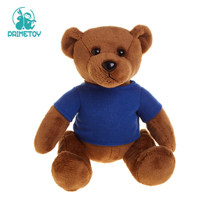 High Quality Personalized <b>Cute</b> Soft Plush Small Teddy <b>Bear</b> with Customized T Shirt - Product Image 4