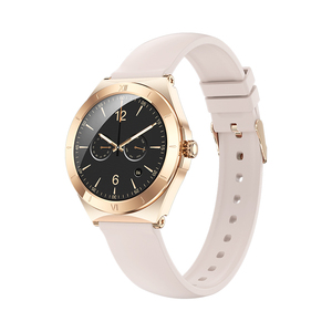 KM80 Senhoras AMOLED Relógio Inteligente 2024 BT Chamando Design de Moda Smartwatch para Mulheres <span class=keywords><strong>Monitor</strong></span> de Pressão Arterial de Freqüência Cardíaca Meninas Presentes