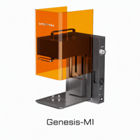 Kit de personnalisation double onde Genesis M1 10W+2W, Endurance laser 10000h, 5000mm/s, Outil de gravure professionnel de bureau pour métal et nouveau bois