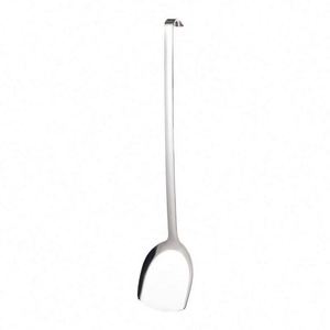 Louche à soupe et à bouillie personnalisée pour la cuisine, à long manche, en acier inoxydable 201, avec crochet, ustensile de cuisson - Product Image 4