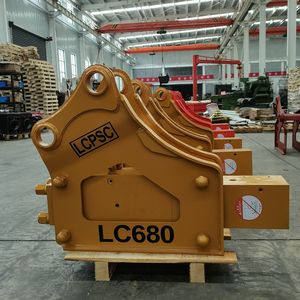 Marteau brise-roche hydraulique personnalisable pour le ciselage de montagne et le concassage du béton, adapté aux excavatrices - Product Image 3