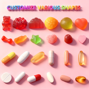 Logo Kustom Permen Jeli Probiotik Kesehatan Vagina Wanita dengan Cranberry <span class=keywords><strong>Lactobacillus</strong></span> <span class=keywords><strong>Rhamnosus</strong></span>, Suplemen Probiotik Penyeimbang pH - Product Image 4