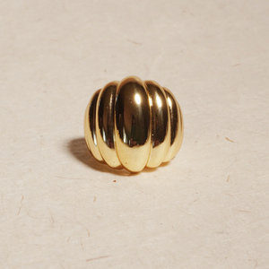 Personalizado OEM 18K chapado en oro de acero inoxidable diseñador de joyería geométrica gruesa raya anillos de dedo para las mujeres anillos R254534 - Product Image 2