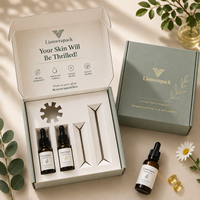 Boîte d'emballage personnalisée pour huiles essentielles, coffret cadeau pour huiles de soin corporel, boîte en carton ondulé FSC Lionwrapack