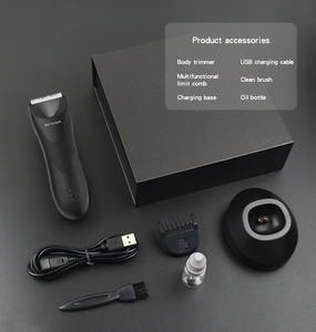 Recortadora de <span class=keywords><strong>Vello</strong></span> Corporal y Púbico LILIPRO 6700 <span class=keywords><strong>para</strong></span> Hombre, Recortadora Eléctrica de Bolas, Recortadora de <span class=keywords><strong>Vello</strong></span> Púbico, Cuchilla de Cerámica Reemplazable, Máquina de <span class=keywords><strong>Afeitar</strong></span> - Product Image 6