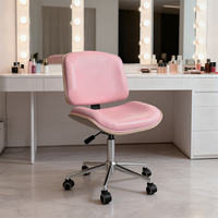 Tabouret de pédicure réglable moderne de luxe portable, respectueux de l'environnement, pour extensions de cils, chaise de maquillage pour technicien, dossier pour spa à domicile