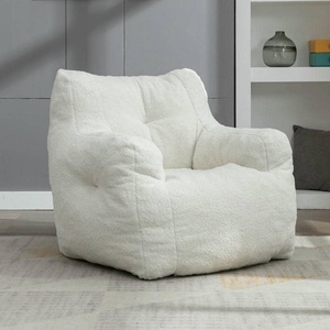 Sofá Perezoso Cloudsyne de Pana Blanca, Sofá Comprimido Ajustable Relleno de Espuma para Decoración de Sala de Estar y Uso Doméstico - Product Image 3