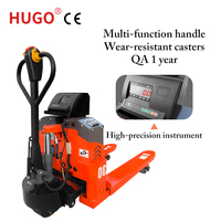 Chine Shanghai hugo Transpalet 1500kg 2000 kg Transpalette électrique Balance