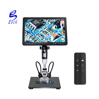 1500X Digital Zoom Continuous Microscopes 10.1" IPS LCD Microscope 1080P Audio Recording Video Type-C Magnifier Metal Base