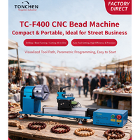 Machine à perles bouddhistes CNC Tongchen 3-en-1 TC-F400 avec réglage automatique des outils pour usage domestique