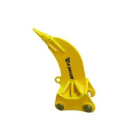 Déniveleur à dents vibrantes robuste pour excavatrice, accessoire agricole pour le labourage et le nivellement des terrains