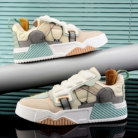 Chaussures de sport tendance de luxe léger de haute qualité à semelle épaisse, personnalisables, vente directe d'usine OEM