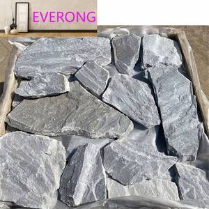 Giao Hàng Chứng Khoán Bất Đá <span class=keywords><strong>Slate</strong></span> Tường Ốp Ngoài Trời Sân Vườn Lỏng Lẻo Tường Mây Grey Đá Patio Comping Giá Rẻ Gạch - Product Image 4