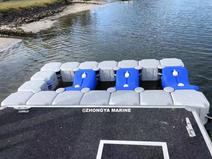 Pontoon plastik perahu mengambang, Dok mengambang platform <span class=keywords><strong>jet</strong></span> ski jembatan Dok - Product Image 5